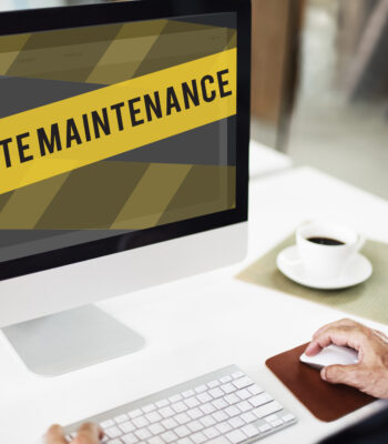Website Under Construction Error Concept